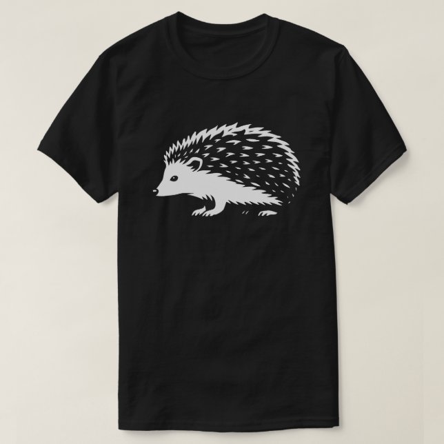 Camiseta Minimalist Hedgehog Walk (Diseño del anverso)