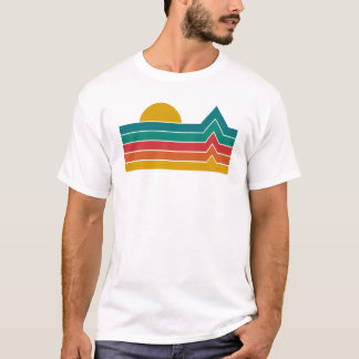 Camiseta Minimalist sun and waves