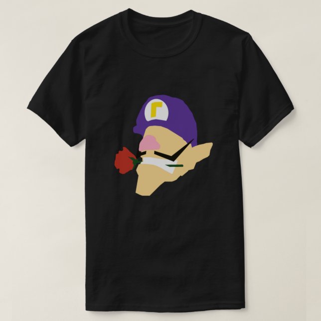 Camiseta Minimalist Waluigi (Diseño del anverso)
