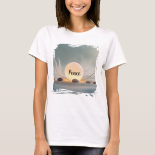 Camiseta Minimalist Zen Stone Spiritual T-Shirt