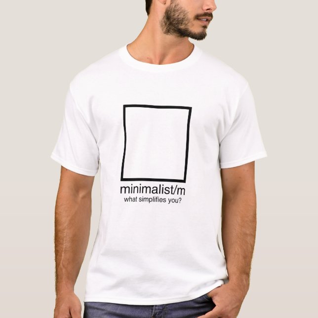 Camiseta minimalista (Anverso)