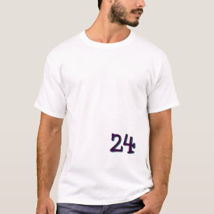 Camiseta minimalista 24 líneas duras: símbolo de d