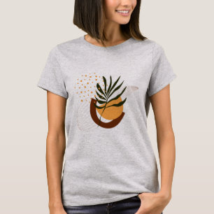 Camiseta Minimalista Boho Lindo de Mujer