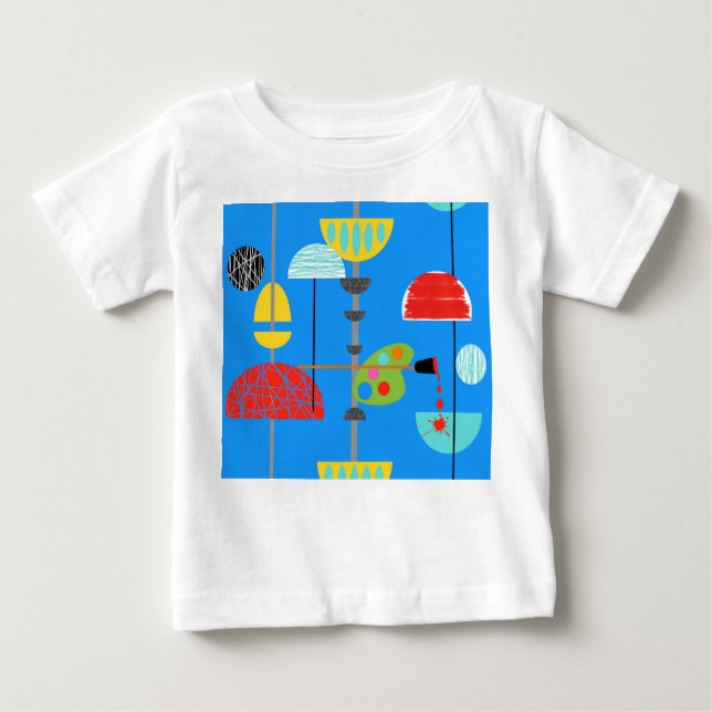 Camiseta minimalista de arte moderno (Anverso)