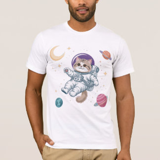 Camiseta Minimalista de Atardecer Pastel – Estétic