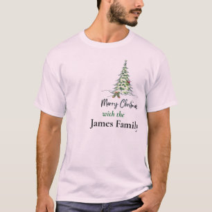 Camiseta Minimalista de moda navideña