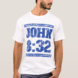 Camiseta Minimalista Distorsionada con Versículo B