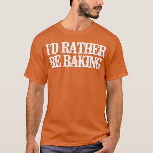 Camiseta Minimalista Gracioso Prefiero Estar Haciendo