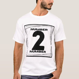 Camiseta Minimalista Número 2