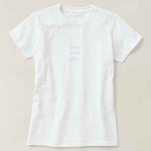Camiseta minimalista True Inner Peace