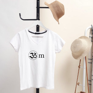 Camiseta Minimalista Zen Om