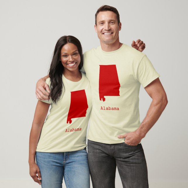 Camiseta Mínimo Alabama Estados Unidos (Unisexo)