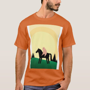 Camiseta Mínimo caballete de gatos