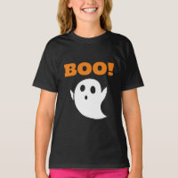 Mínimo Fantasma moderado y lindo con palabras BOO!