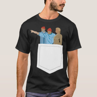 Camiseta Mínimo La Vida Acuática Con Steve Zissou Poster