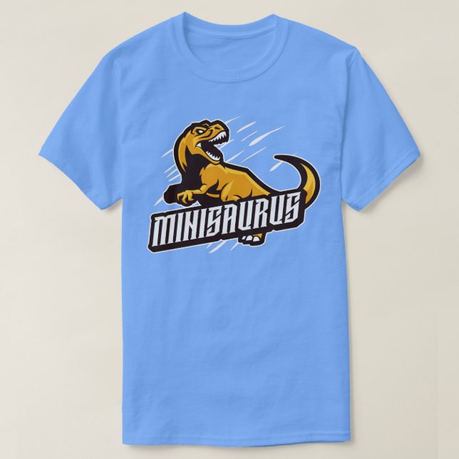 Camiseta Minisaurus TRex padre e hijo coincidente (Diseño del anverso)