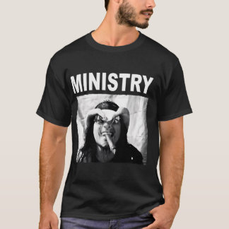 Camiseta Ministerio En Negro