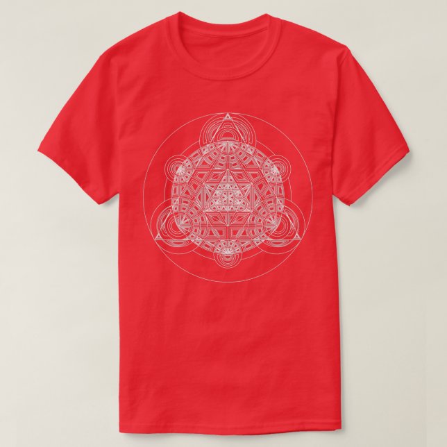 Camiseta Ministra alquimista triangular (Diseño del anverso)