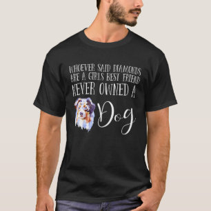 Camiseta Ministra australiana de amor al perro pastor amor