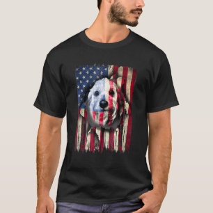 Camiseta Ministra patriótica Schnauzer, perro de bandera es