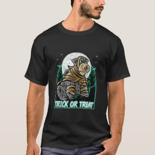 Camiseta Ministra Schnauzer Happy Halloween Costume