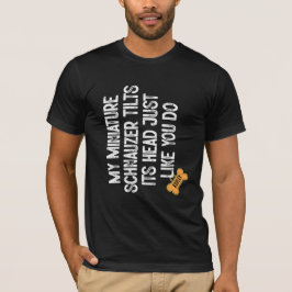 Camiseta Ministra Schnauzer Tlits como tú
