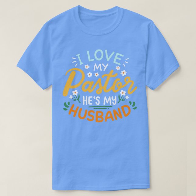 Camiseta Ministro de la esposa del pastor (Diseño del anverso)