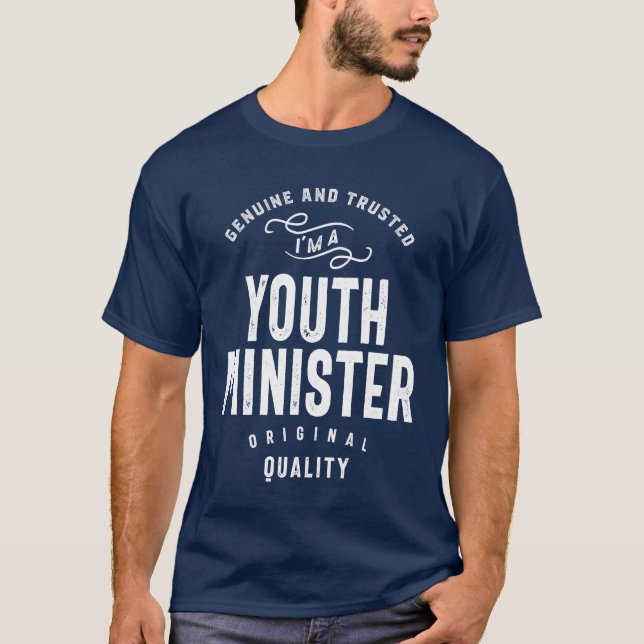 Camiseta Ministro de la Juventud da una graciosa profesión  (Anverso)
