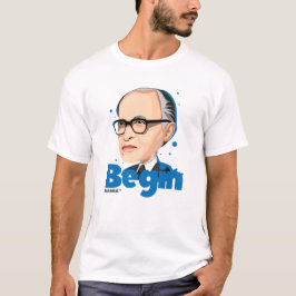 Camiseta Ministro israelí de Menachem Begin primer