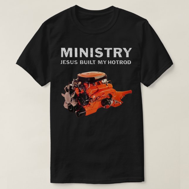 Camiseta Ministry - Official Merchandise - Jesus Built My H (Diseño del anverso)