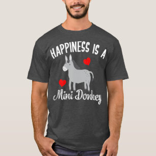 Camiseta Minitorra en miniatura de burro Mascota Donkey