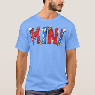 Camiseta Minitorriga Rojo Y Abuela Azul Vida 4ª
