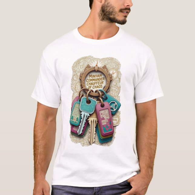 Camiseta Minivan Commander, Taza Chauffeur del Cao (Anverso)