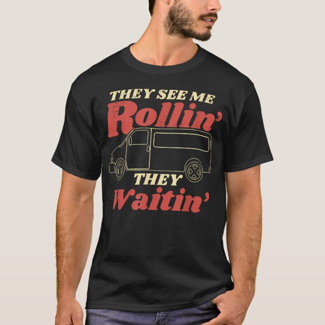 Camiseta Minivan Mamá Papá s - Me ven (Anverso)