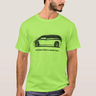 Camiseta Minivanes reales de la impulsión de los hombres