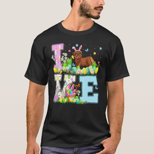 Camiseta Mink Easter Egg Hunt Love Mink Easter Sunday (Anverso)