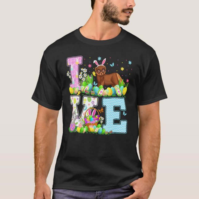 Camiseta Mink Easter Egg Hunt Love Mink Easter Sunday (Anverso)