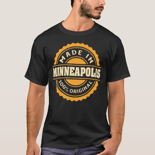 Camiseta Minneapolis Hometown (Anverso)