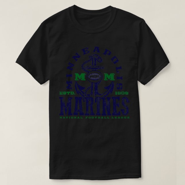 Camiseta Minneapolis Marines (Diseño del anverso)