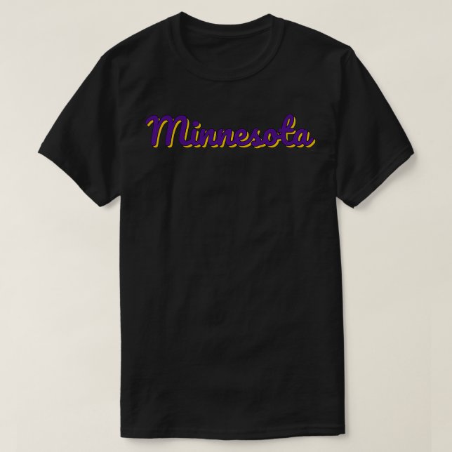 Camiseta Minnesota (Diseño del anverso)