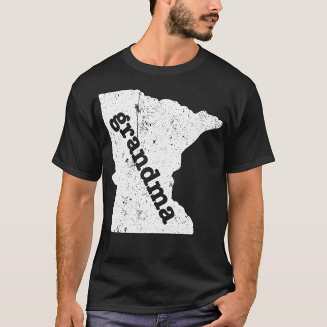Camiseta Minnesota Abuela brujería occidental  (Anverso)