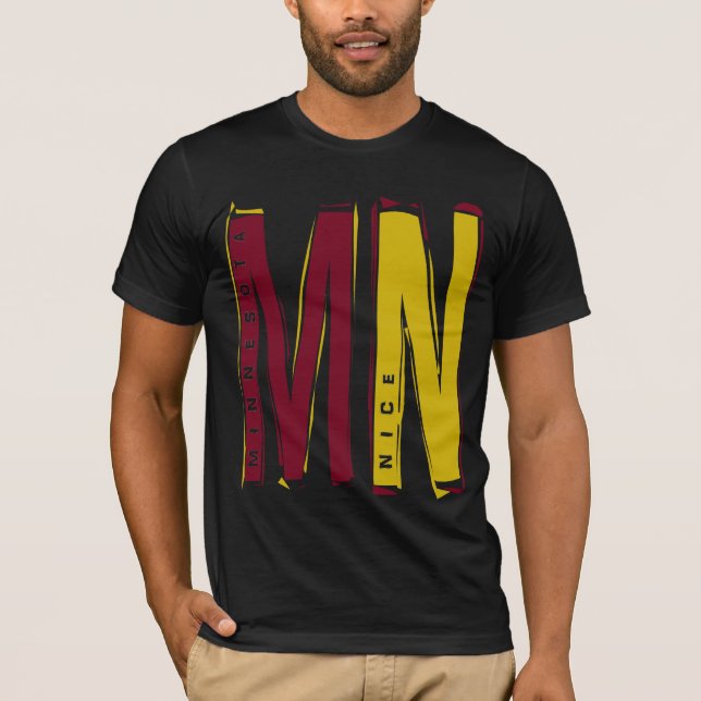 CAMISETA MINNESOTA AGRADABLE (Anverso)