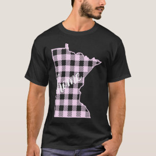 Camiseta Minnesota Búfalo Pone En Pink We