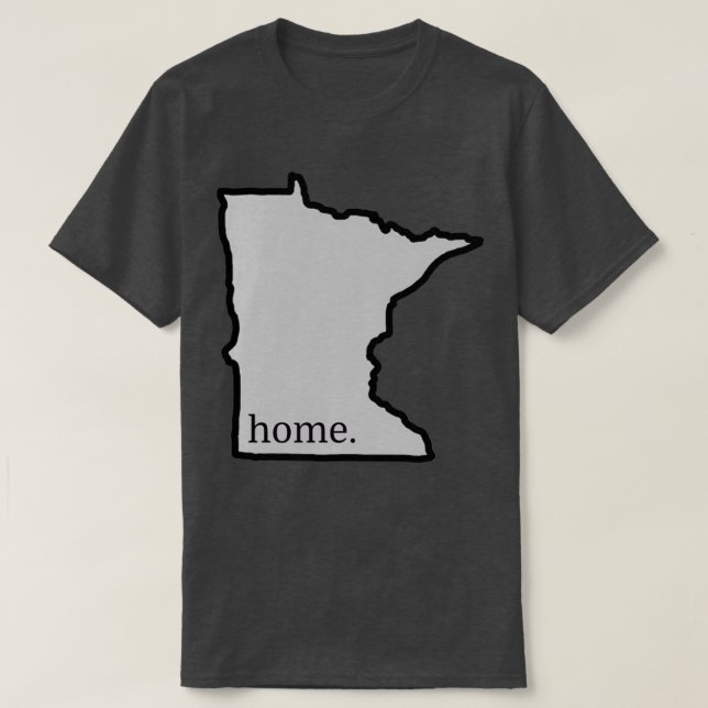Camiseta minnesota color rosa (Diseño del anverso)