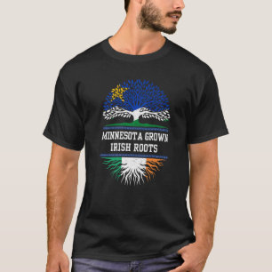 Camiseta Minnesota Creada Con Raíces Irlandesas Irlanda