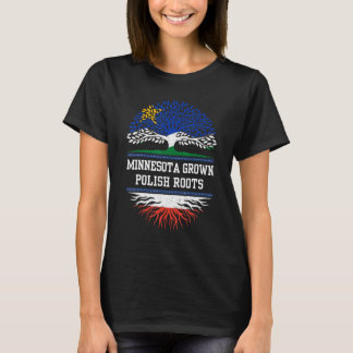 Camiseta Minnesota Creció Con Raíces Polacas En Polonia