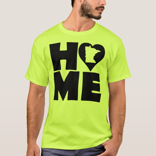 Camiseta Minnesota Home Heart State Tees (Anverso)