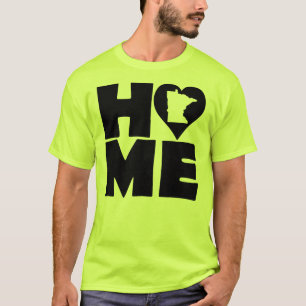 Camiseta Minnesota Home Heart State Tees T-Shirt