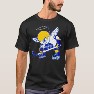 Camiseta Minnesota luchando contra los santos Hockey WHA