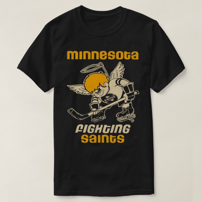 Camiseta Minnesota luchando contra los santos retro derrota (Diseño del anverso)